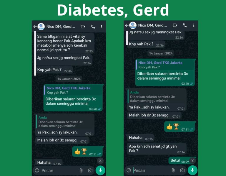 Testimoni GERD Diabetes