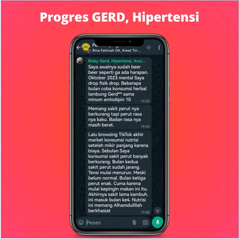 Testimoni GERD Hipertensi